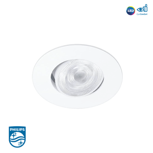 Philips Recessed Adjustable Spot Light 5.8W 2700K 7CM SL052