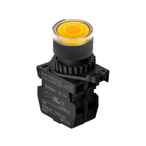 ILLUMINATED PUSH BUTTON YELLOW