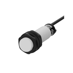 Cylindrical Capacitive Proximity Sensor 18mm Diameter, 2-wire type 100-240VAC NO, Sensing distance : 8mm
