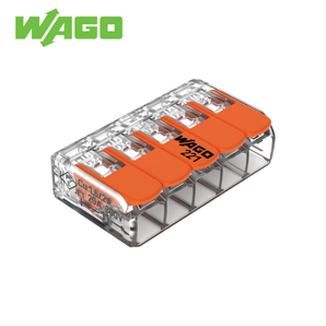 Splicing connector 5-Ports with levers