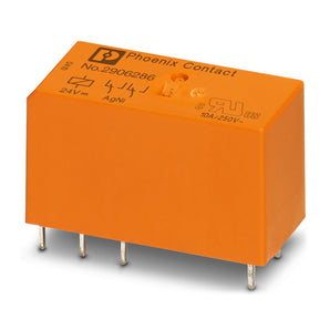 Pluggable miniature power relay 24V DC 8 Pin