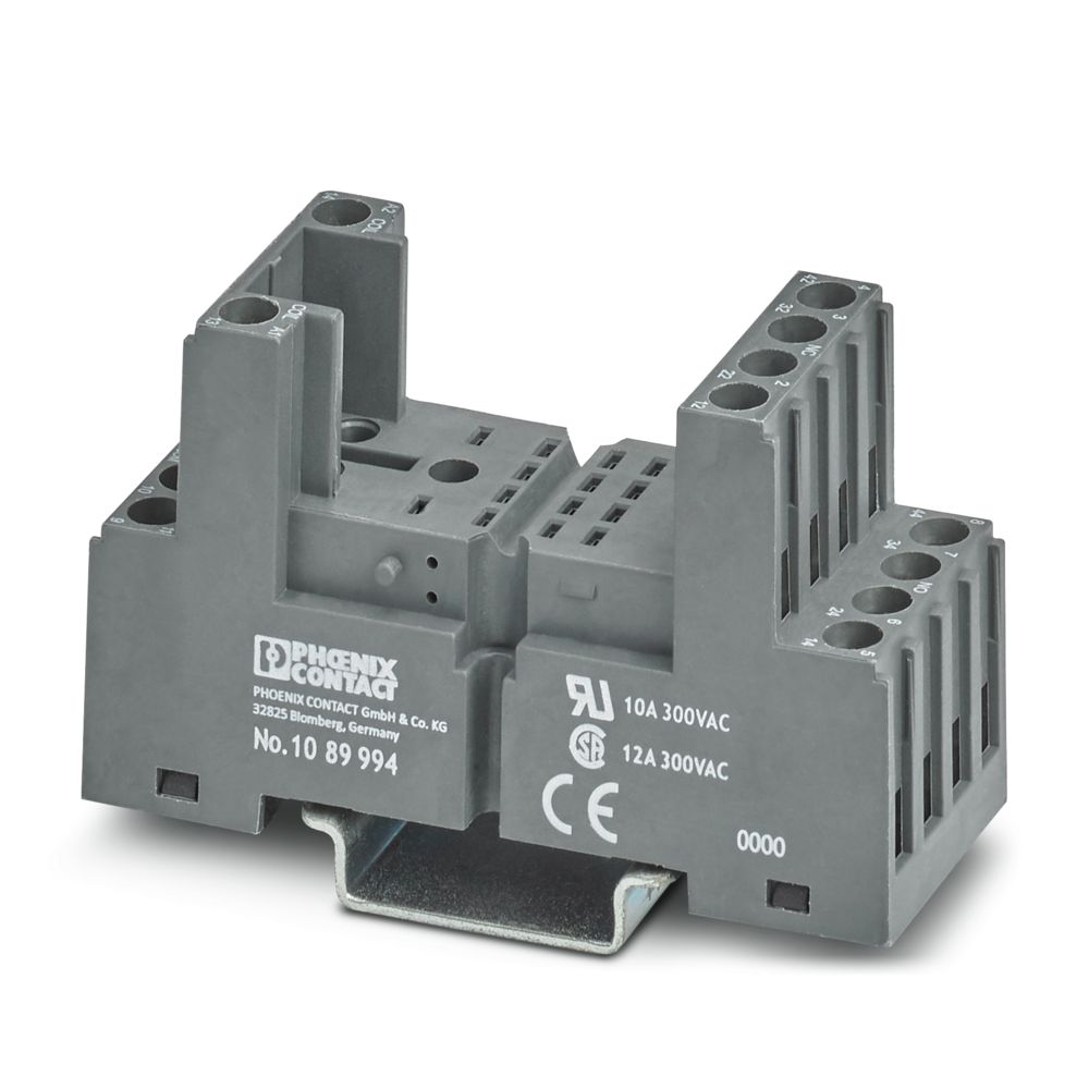 Relay Contact Base Relay Base, for industrial relays 14 Pin ECOR-2 – Obaido