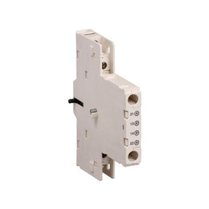 Auxiliary contact block,TeSys Deca, 2 NO + 1 NC early-break