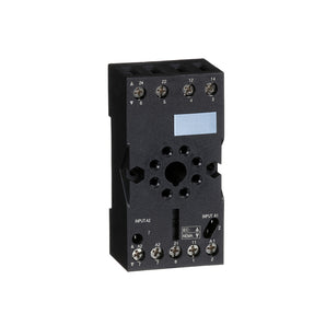 Socket, Harmony Electromechanical Relays, for RUMC2 relays, 10A, screw connec to rs, mixed contact