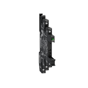 Socket equipped with LED and protection circuit for RSL1 relays, srew connec to r, 12 to 24V AC DC