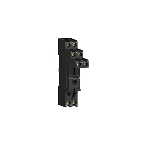 Plugin relay socket, 8 Pin, for RSB1A160 RSB2A080 relays,10A, screw connec to rs, separate contact