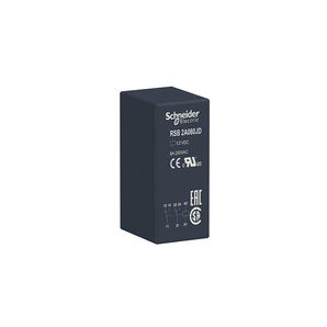 Interface plug-in relay, 8A, 8 Pin, 2CO, 12V DC