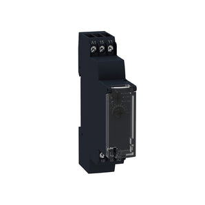 dual function relay, Harmony Timer Relays, 8A, 1CO, 1s..100h, on delay, 24V DC or 24...240V AC DC