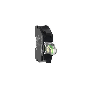 Light block, Harmony XB4, Harmony XB5, for head 22mm, universal LED, screw clamp terminals, 230...240V AC
