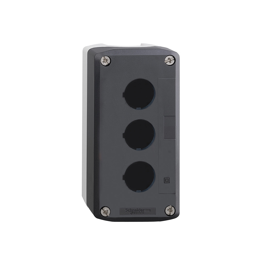 Control Unit Empty Empty control station, Harmony XALD, XALK, plastic, dark grey lid, lig ...