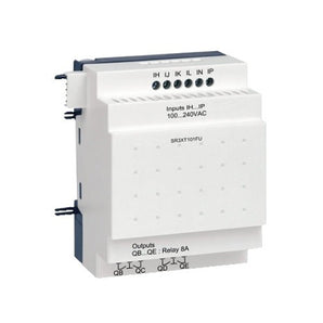 Discrete IO extension module, Zelio Logic SR2 SR3, 10 IO, 100 to 240V AC