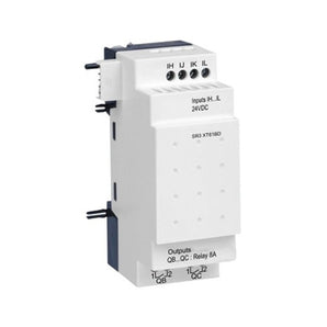 Discrete IO extension module, Zelio Logic SR2 SR3, 6 IO, 24V DC
