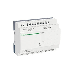 Compact smart relay Zelio Logic - 20 I O - 24 V DC - no clock - no display