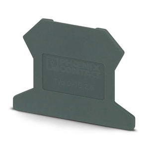 DIN Rail TB End cover D-TB 2.5mm E