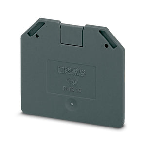 DIN Rail TB End cover D-TB 4/10mm E