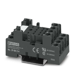 Relay Base, for industrial relays 14 Pin ECOR-2-BSC2-RT/4X21
