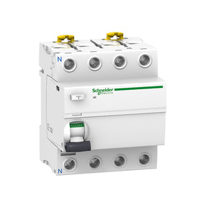 Residual current circuit breaker (RCCB), Acti9 iID, 4P, 80A, AC type, 300mA