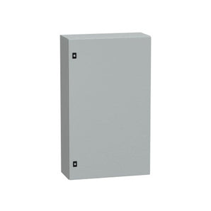 PanelSeT CRN plain door with mount.plate. H1000xW600xD250 IP66 IK10 RAL7035..
