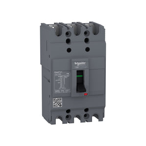 MCCB EasyPact EZC100N ,TMD, 50A ,3 poles 3d