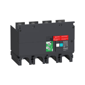 Earth-leakage add-on protection module, ComPact NSX 400/630, MB type, 200 to 440 VAC, 300 mA to 30 A, 4P