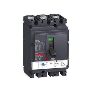 MCCB ComPacT NSX160F, 36kA/415VAC, 3 poles, TMD trip unit 125A