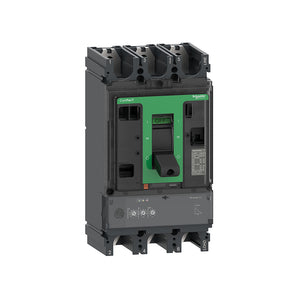 MCCB ComPacT NSX630F, 36kA/415VAC, 3 poles, MicroLogic 2.3 trip unit 630A