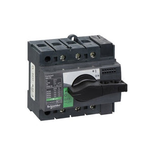 Switch disconnector, Compact INS63, 63A, standard version with black rotary handle, 3 poles