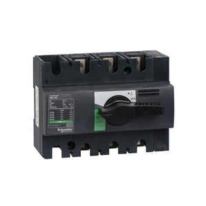 Switch disconnector, Compact INS160, 160A, standard version with black rotary handle, 3 poles