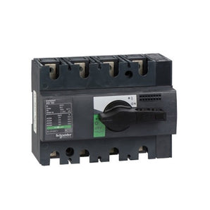 Switch disconnector, Compact INS160, 160A, standard version with black rotary handle, 4 poles
