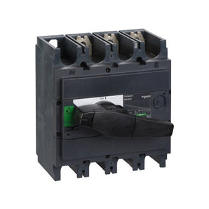 Switch disconnector, Compact INS630, 630A, standard version with black rotary handle, 3 poles