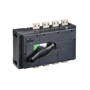 Switch disconnector, Compact INS800, 800A, standard version with black rotary handle, 4 poles