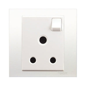 Vivace 15A 250V 1 Gang Switched Socket