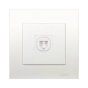 Vivace 1 Gang Telephone Outlet with Shutter