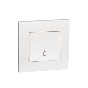 Vivace 10A 250V Bell Press Switch with Bell Icon