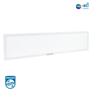 Philips LED Recessed Panel Light 30x120cm Aluminum body IP20 38W 3800 lm 6500K 50,000 Working Hours