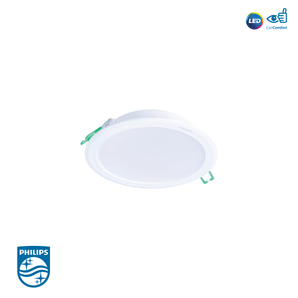 Philips Pro Downlight Recessed 3.8W 6500K 7.5cm IP44 50,000 Working Hours