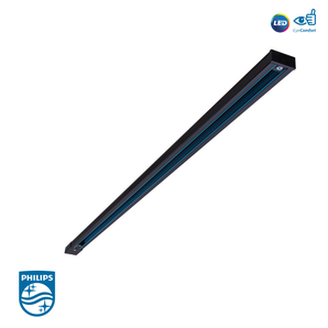 Philips 2mtr Track Light Rail Black Aluminum Body