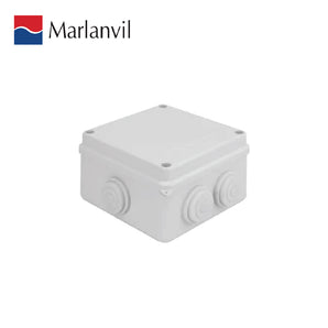 Weatherproof Polycarbonate Junction Box With Nipple 10_10_5 IP65