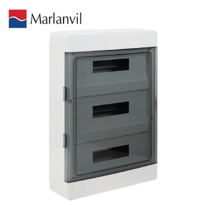 PVC MCB Box For 48-WAYS 3 Row With Cover IP65