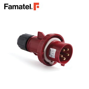 Industrial Plug 3PH + N + PE 5 Pin 32A IP67