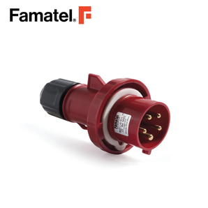 Industrial Plug 3PH + N + PE 5 Pin 32A IP67
