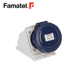 Industrial Wall Socket 1PH + N + PE 3 Pin 32A IP67