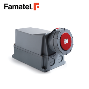 Industrial Wall Socket 3PH + N + PE 125A IP67