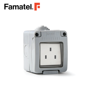 IP55 Surface Socket 8.2X7cm 13A/250VAC 1 Gang MK