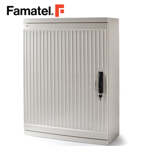 Enclosure Wall 100x75x30 cm IP65 Lockable Door Included Galvanized Plate