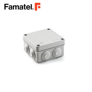 UV Junction Box ABS 10x10x5.5 cm IP55 With Cones & Screws