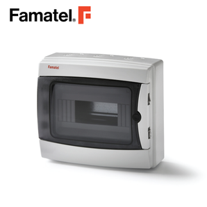 UV Surface Distribution Cabinet 8 Ways With Transparent Cover IP65