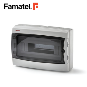 UV Surface Distribution Cabinet 12 Ways With Transparent Cover IP65