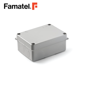 UV Junction Box ABS 15x11x6.3 cm IP55 Blank Side & Hinges