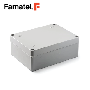 UV Junction Box ABS 22x15x8.5 cm IP55 Blank Side & Hinges